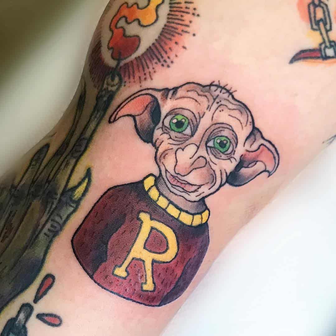 The first of my many Harry Potter tattoos. : r/tattoo