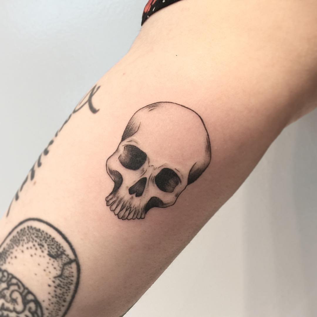 Tattoo Needles - Death's Head Round Lining/Round Shading