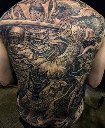 Half Back Tattoo - Best Tattoo Ideas Gallery