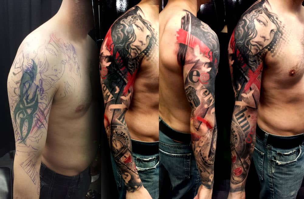 Tattoo Removal For Cover Up Tattoos
