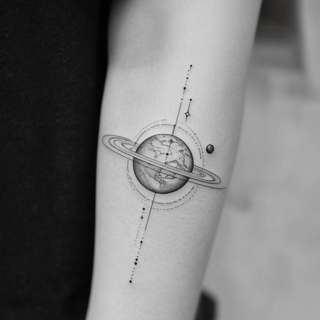 Saturn Tattoo Meaning: Symbolism, Spirituality, and Strength Explained