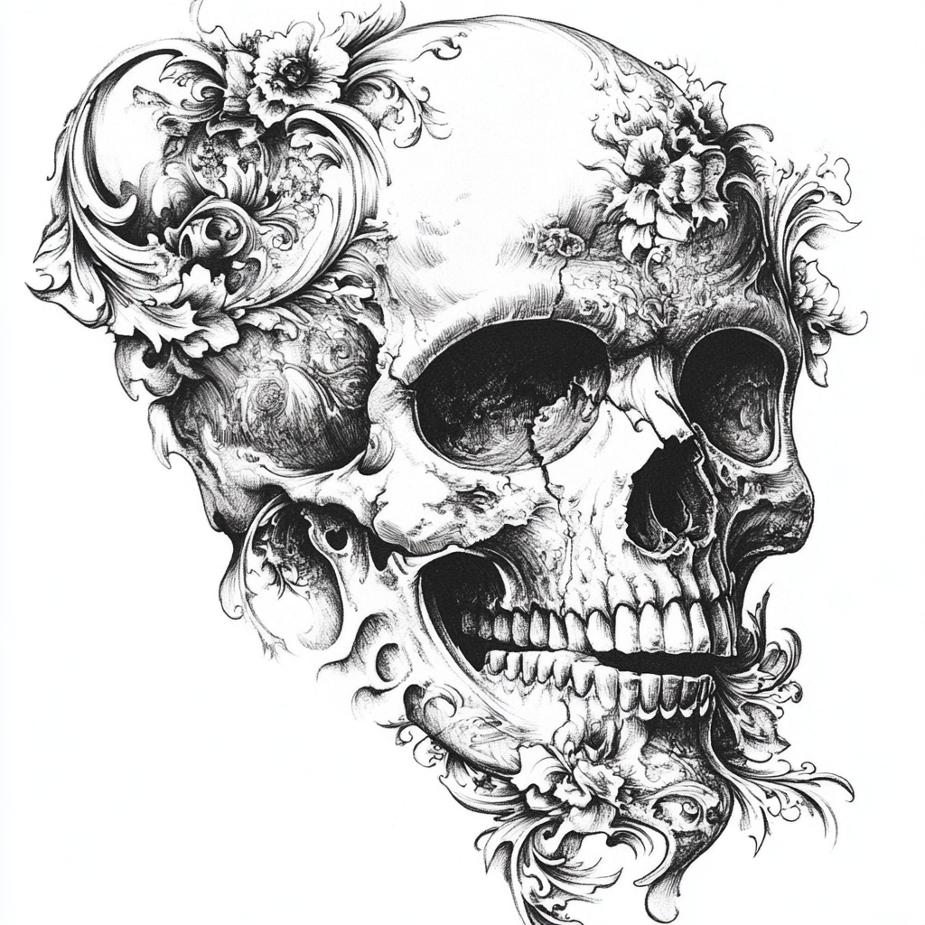 Goth Skull Tattoos goth-skull-tattoos