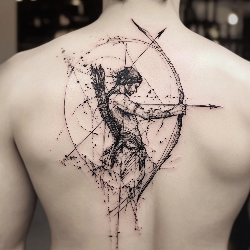 Bow and Arrow Sagittarius Tattoo Meaning