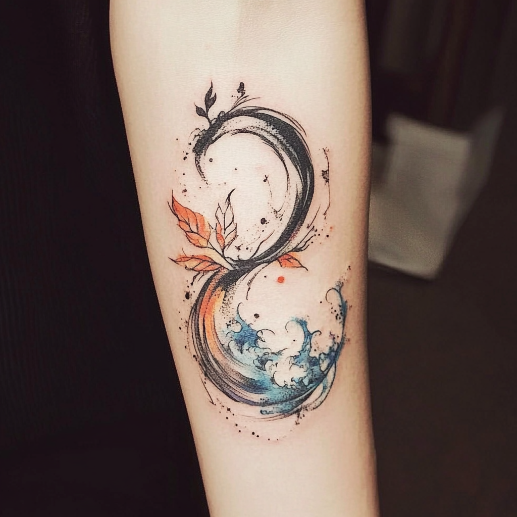 Water Element Sign Tattoo water-element-sign-tattoo