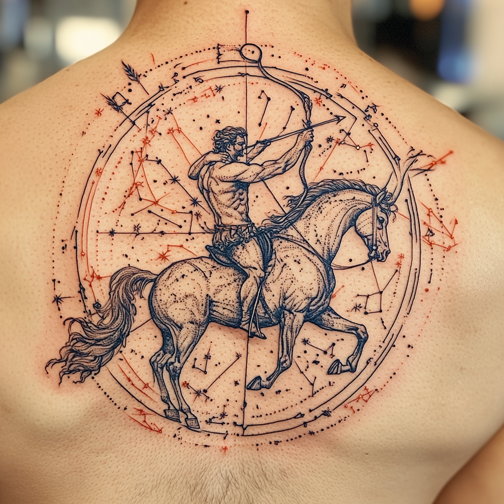 Sagittarius Horse Tattoos Sagittarius Horse Tattoos
