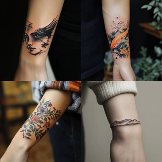 Custom Wrist Tattoos