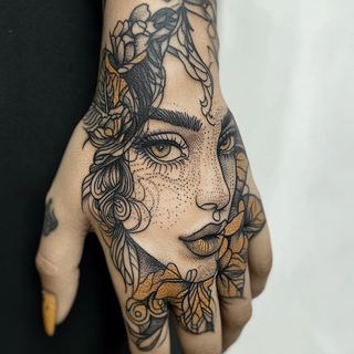 Custom Hand Tattoos