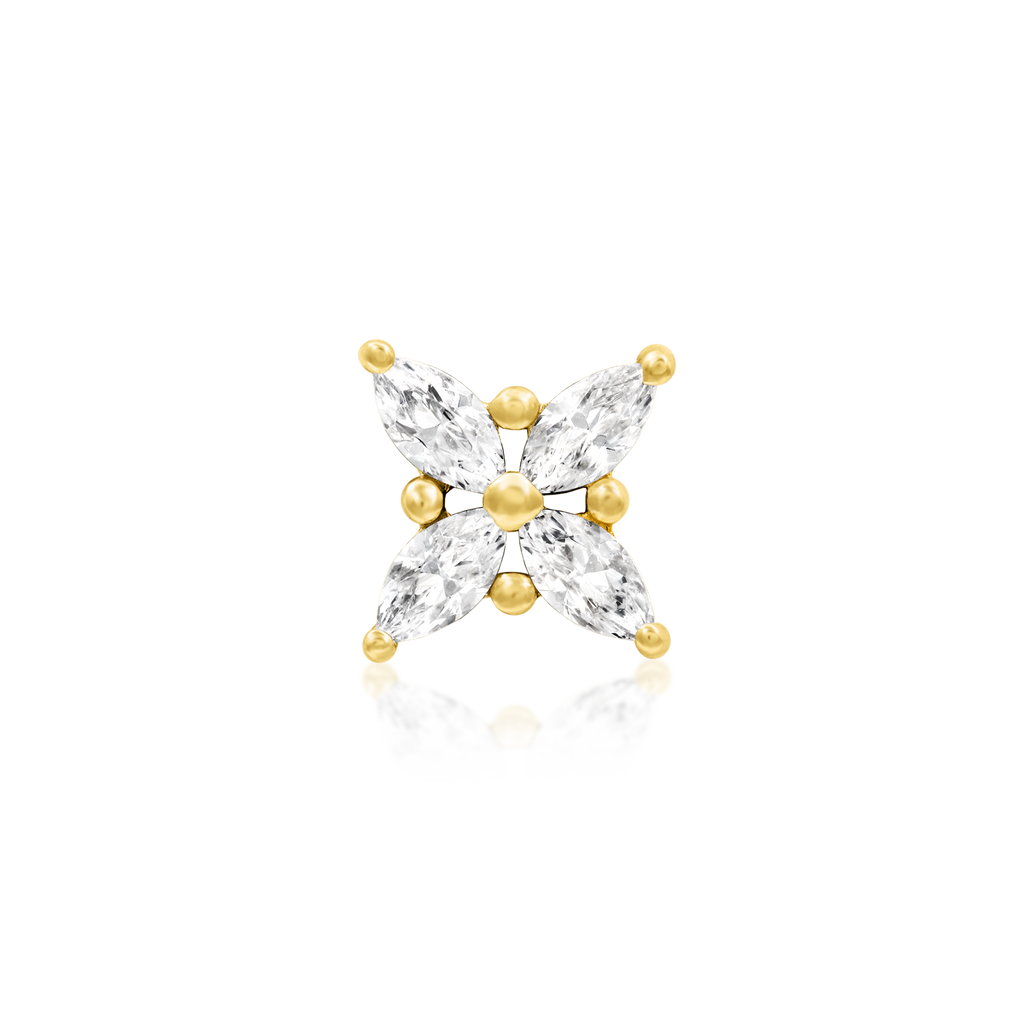 Alexis in 14k Gold by Junipurr Chronic Ink