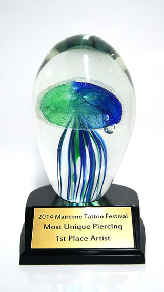 2014 Maritime Tattoo Festival 1st Place Most Unique Piercing