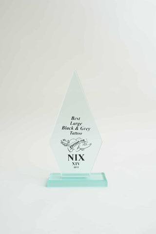 2012 NIX Best Large Black and Grey Tattoo Award