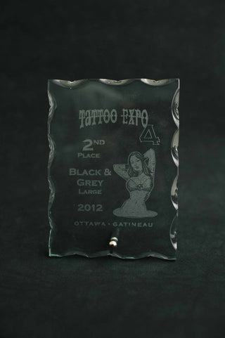 2012 Tattoo Expo 2nd Place Large Black and Grey Tattoo Award