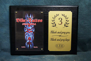 2014 Bike's Tattoo show 3rd Place Large Black and Grey