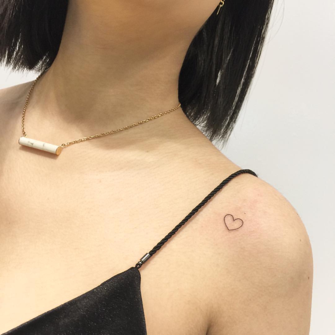Family Heart Temporary Tattoo Sticker  OhMyTat