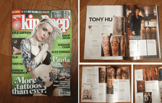 Tony featured in UK magazine