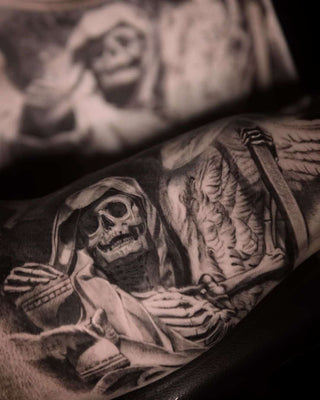 Black and Grey Best Tattoo Artist Los Angeles