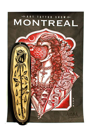 2015 Montreal Art Tattoo Show - Best Large Colour