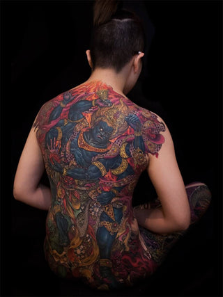 Neotraditional Asian Tattoos