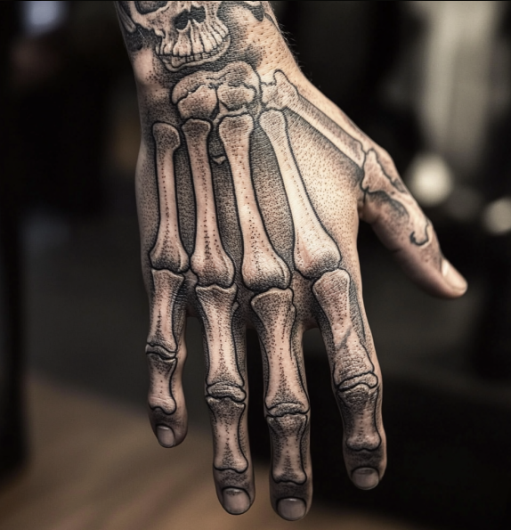 Skeleton Hand Tattoos: Exploring the Art, Meaning, and Design Ideas –  Chronic Ink