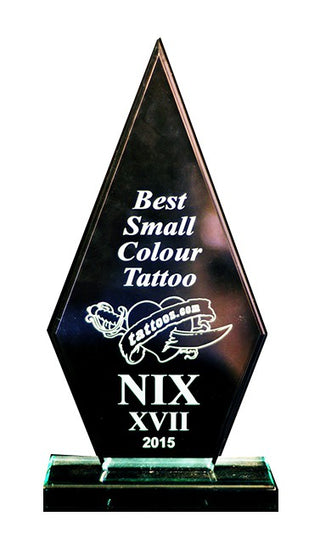 2015 NIX Best Small Colour Tattoo Award 1/2
