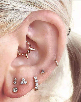 Double Lobe Piercings: A Comprehensive Guide to Achieving a Stylish and Trendy Look