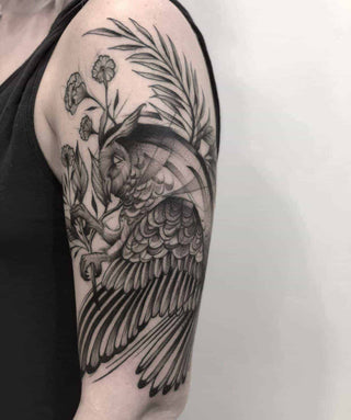 Chronic Ink Owl tattoo