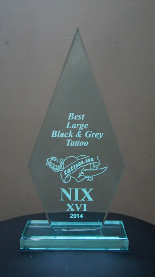 2014 NIX Best Large Black and Grey Tattoo Award