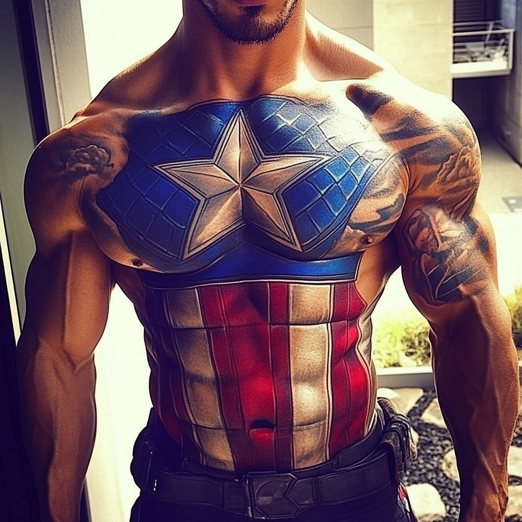 Captain America Tattoos – Chronic Ink