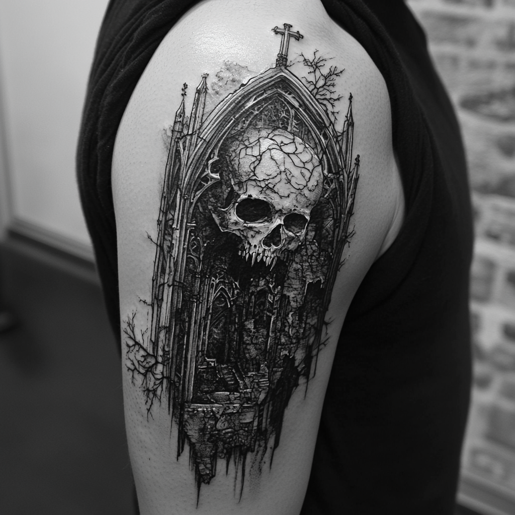 Gothic Crypt tattoos – Chronic Ink