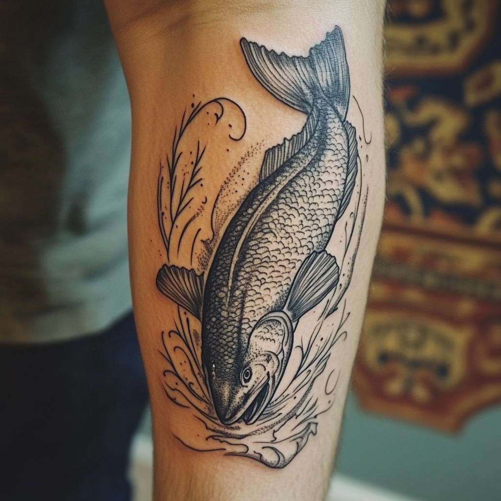 Halibut Ink Stamp Halibut Tattoos – Chronic Ink