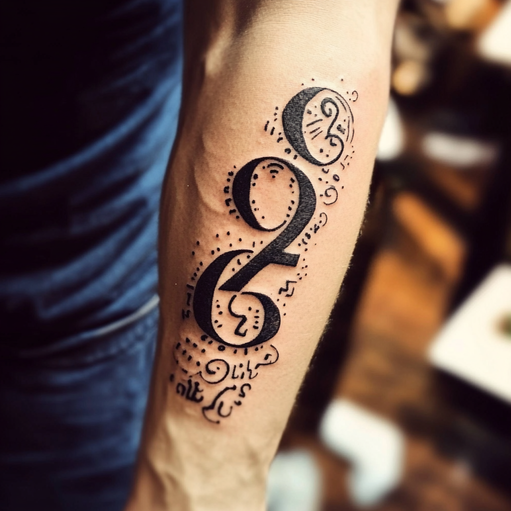 Number Pattern Tattoos Number Tattoos – More Than Just A Symbol