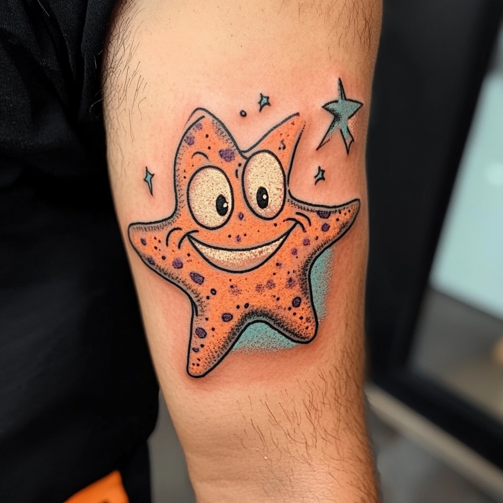 Patrick Star Tattoos – Chronic Ink