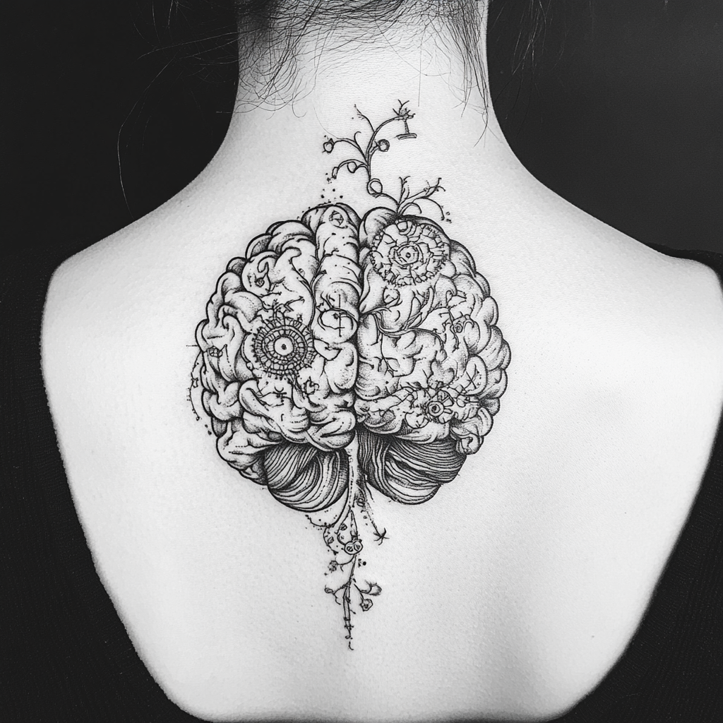 Brain Tattoos – Chronic Ink