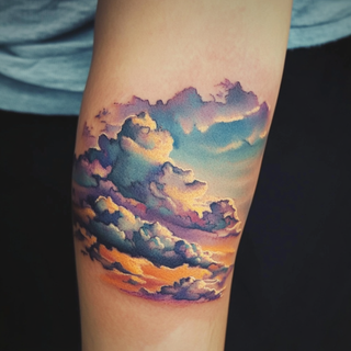 cloud tattoos