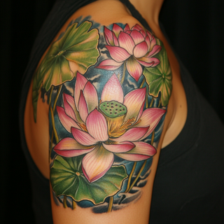 lotus flower tattoos