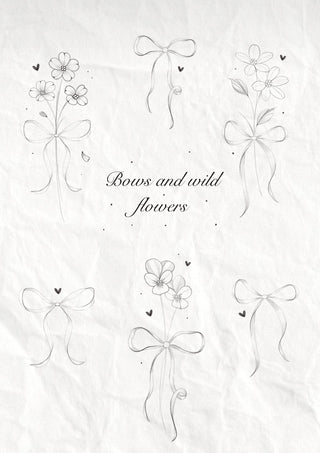 Bows and Wild Flowers