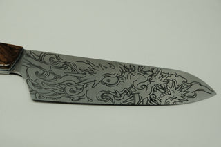 Blade of the Dragon - Gloss finish (Blue handle)