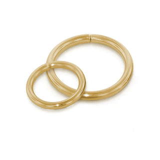 Seam Ring in 18k Gold by NeoMetal