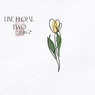 Line Floral - Two