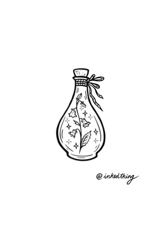 Lily of the Valley Potion Bottle