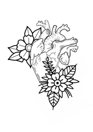 Heart and Flowers 3