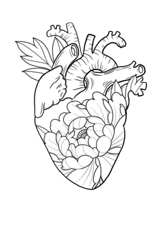 Heart and Flowers 5
