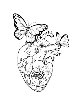 Heart and Flowers 7