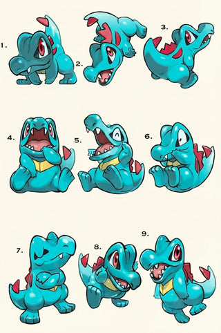 Totodile Set