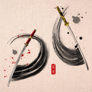 Red and Yellow Swords