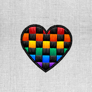 Rainbow Heart A