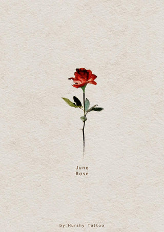 Watercolour Birth Flower