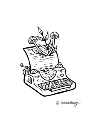 Whimsical Typewriter