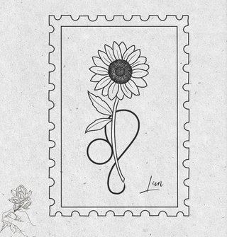 Flower Stamp 4