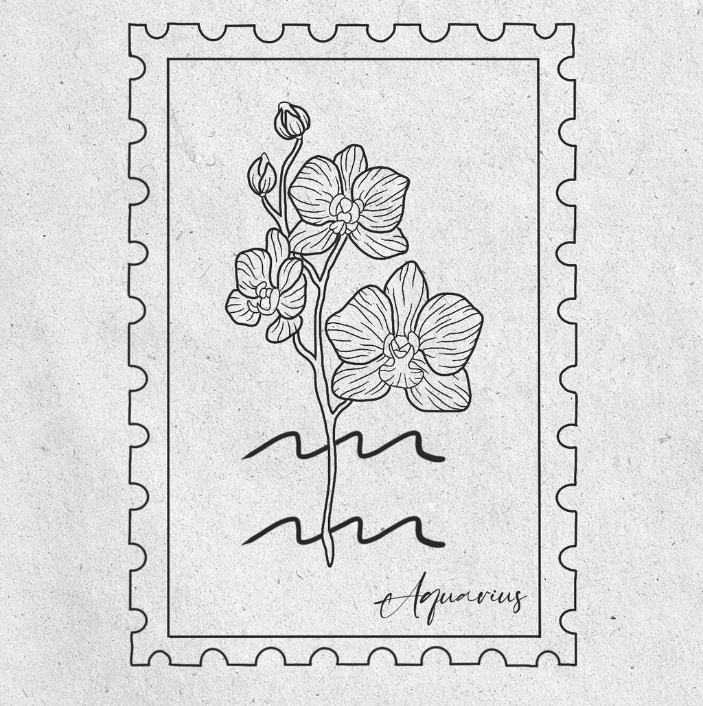 Flower Stamp 5 Chronic Ink