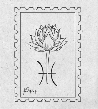 Flower Stamp 6